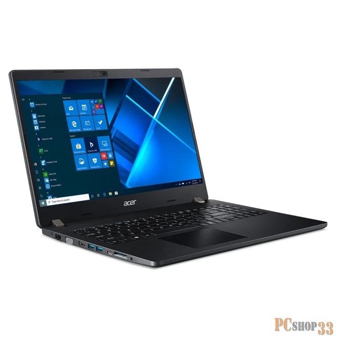 Ноутбук Acer TravelMate P2 TMP215-53-79MN Core i7 1165G7/16Gb/SSD512Gb/Intel UHD Graphics/15.6/IPS/FHD (1920x1080)/Windows 10 Professional/black/WiFi/BT/Cam