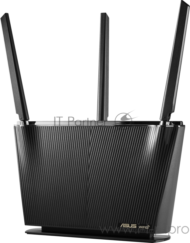 Роутер ASUS RT-AX68U// роутер 802.11a/b/g/n/ac, до 1300Mbps, 2,4 + 5 гГц, 3 антенны, USB 90IG05M0-MO3G00