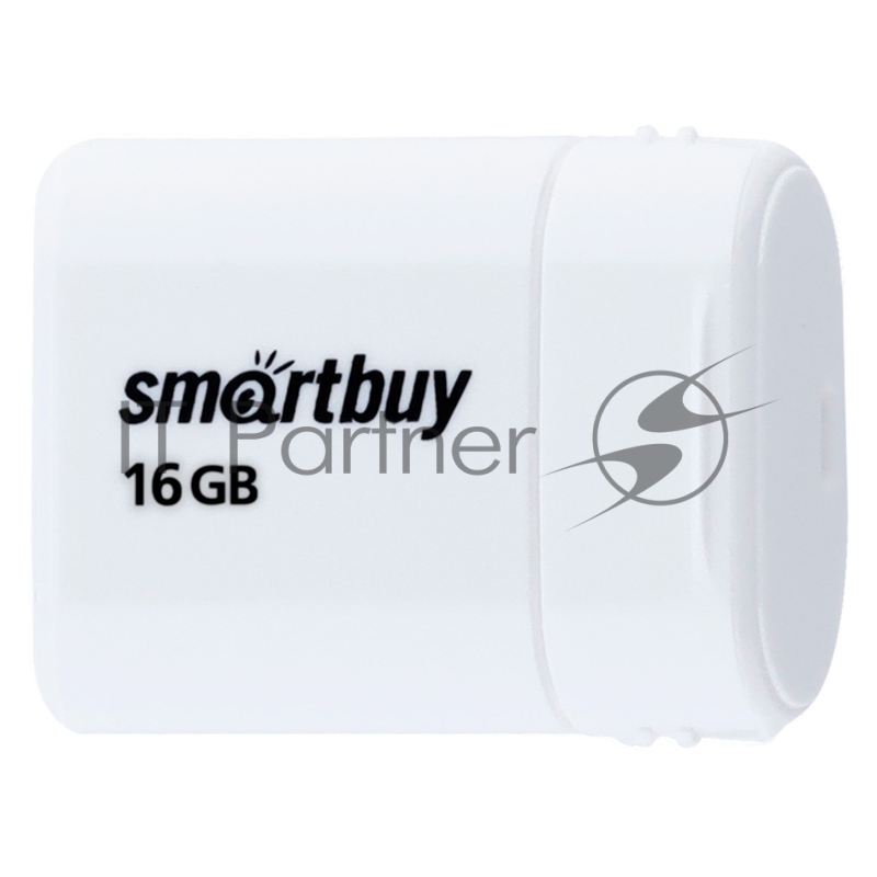 Флеш накопитель USB2.0 16Gb Smart Buy LARA White