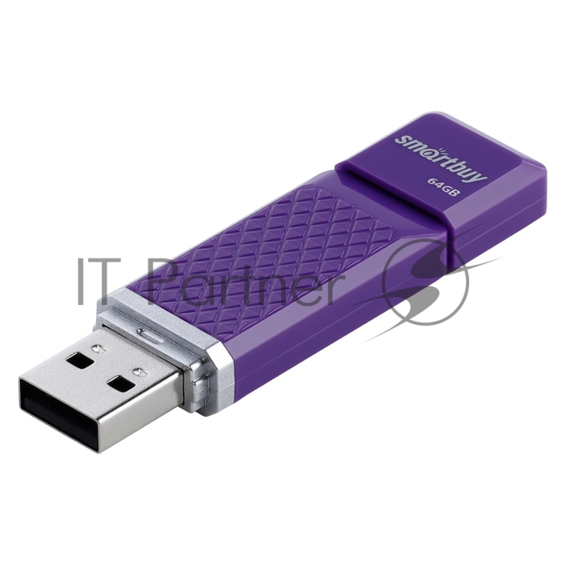 Флеш-память USB2.0 64Gb Smart Buy Quartz series Violet