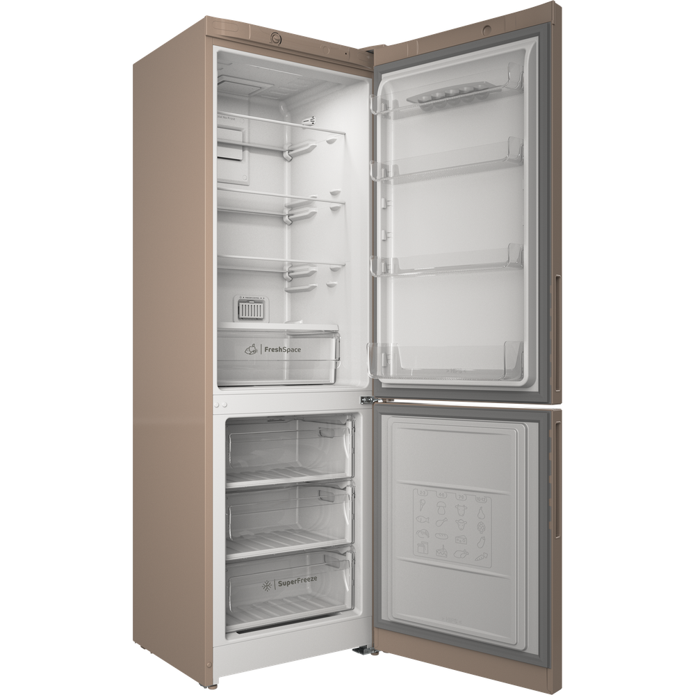 Холодильник INDESIT ITR 4180 E (F162566) бежевый