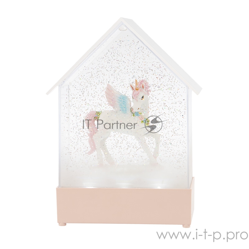 Декоративный светильник «Единорог» с конфетти и мелодией, USB NEON-NIGHT_позиция под заказ