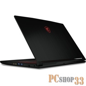Ноутбук MSI GF63 8RD-044XRU (Core i5 8300H-2.30ГГц, 8ГБ, 128ГБ+1ТБ, GFGTX1050Ti, LAN, WiFi, BT, WebCam, 15.6 1920x1080, FreeDOS), черный