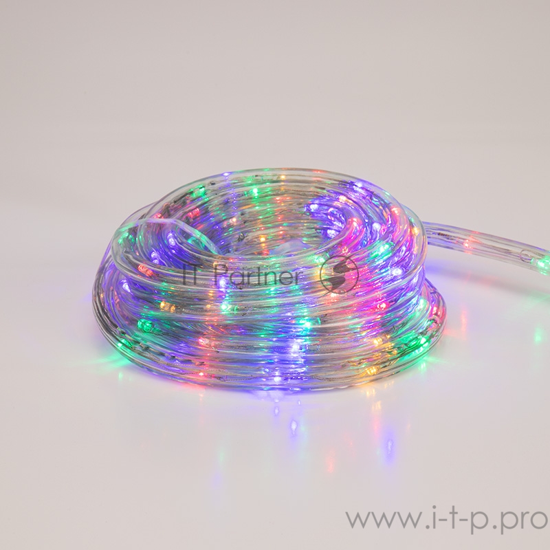 Дюралайт LED, свечение с динамикой (3W), 24 LED/м, МУЛЬТИ (RYGB), 6м