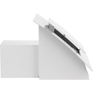 Вытяжка CANDY CDM656W07 наклонная, 75 х 59.6 х 38.6 см, 620 м3/ч, 64 дБ, сенсорное + дистанционное управление, белое стекло