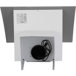 Вытяжка CANDY CDM656W07 наклонная, 75 х 59.6 х 38.6 см, 620 м3/ч, 64 дБ, сенсорное + дистанционное управление, белое стекло