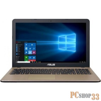 Ноутбук ASUS X540YA-XO751D (E2-6110-1.50ГГц, 4ГБ, 1ТБ, R2, LAN, WiFi, BT, WebCam, 15.6 1366x768, FreeDOS), черный