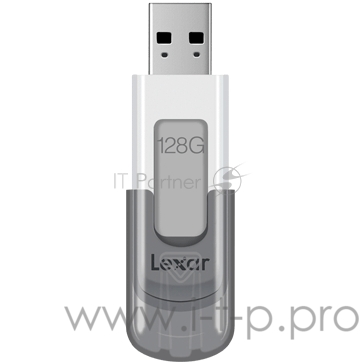Накопитель LEXAR 128GB JumpDrive V100 USB 3.0 flash drive, Global EAN: 843367119561