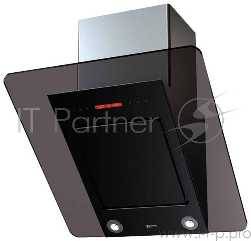 Вытяжка каминная Shindo Pallada 90 B/BG 4ETC черный управление: сенсорное (1 мотор)