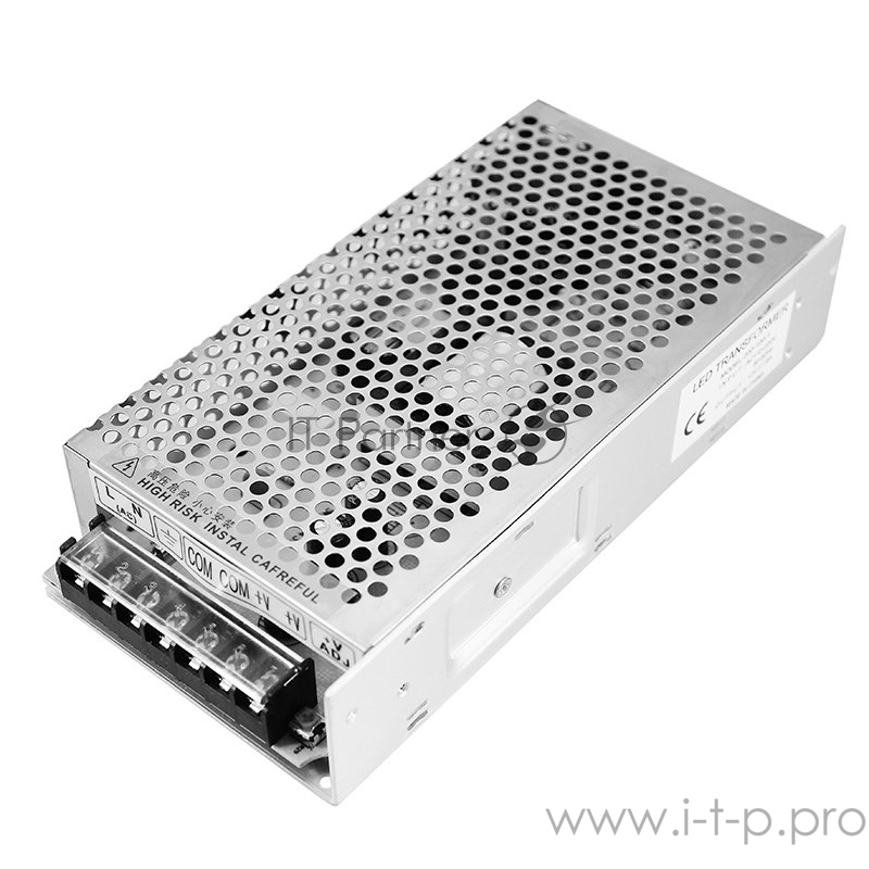 Источник питания 220 V AC/12 V DC 9 A 100 W с разъемами под винт, без влагозащиты (IP23)