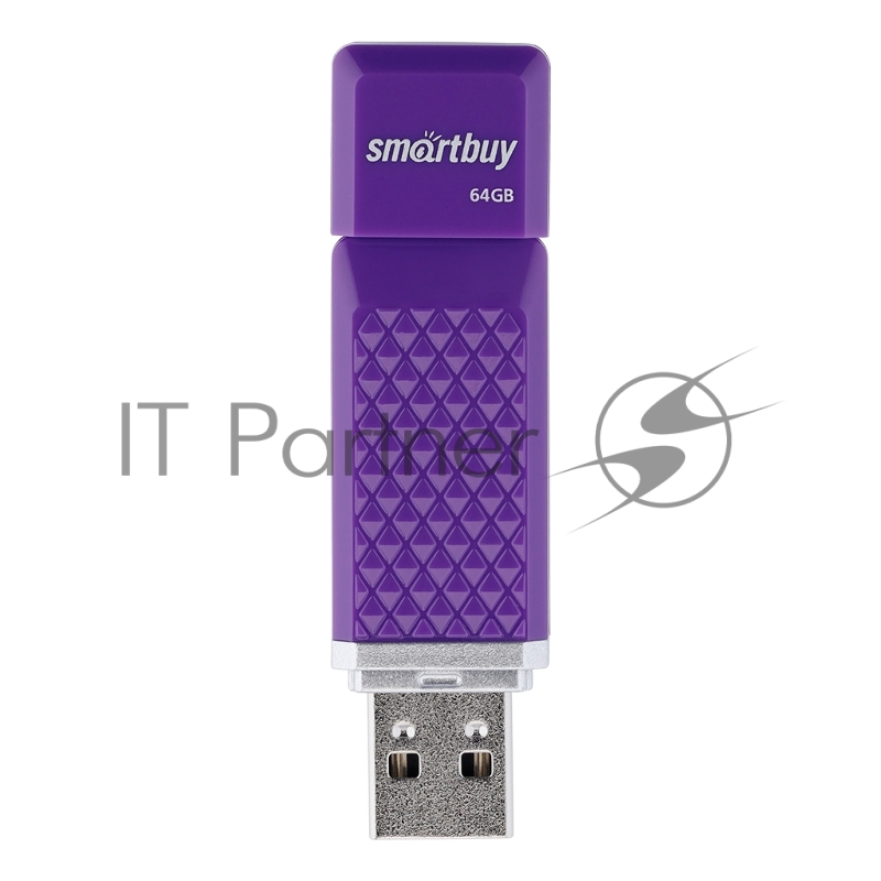 Флеш-память USB2.0 64Gb Smart Buy Quartz series Violet