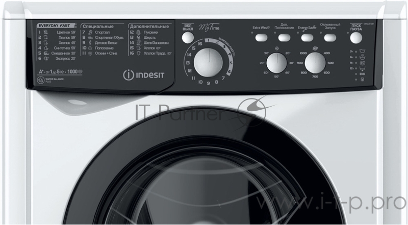 Стиральная машина INDESIT EWSC51051BKCIS
