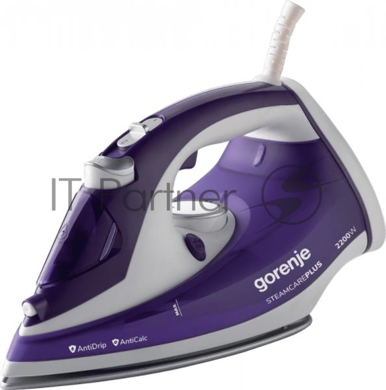 Утюг Gorenje SIH2200BBC 2200Вт фиолетовый/белый