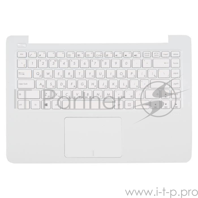 клавиатура для ноутбука Asus E402MA-2A с топкейсом, белый с тачпадом