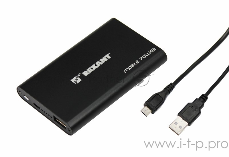 Портативное зарядное устройство Power Bank 2 100 mAh USB REXANT