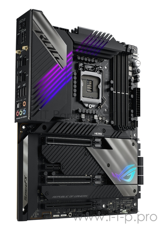 Материнская плата ASUS ROG MAXIMUS XIII HERO, LGA1200, Z590, 4*DDR4 , HDMI+DP, SLI+CrossFireX, SATA3 + RAID, Audio, Gb LAN, USB 3.1*7, USB 2.0*6, ATX 90MB15X0-M0EAY0