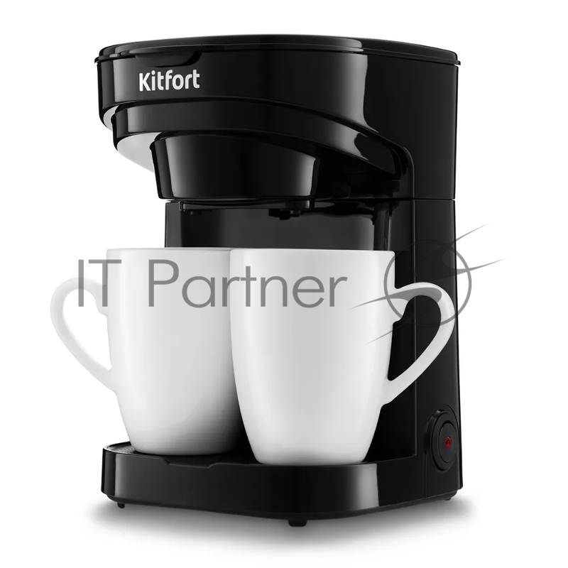 Кофеварка капельная Kitfort KT-764 450Вт черный