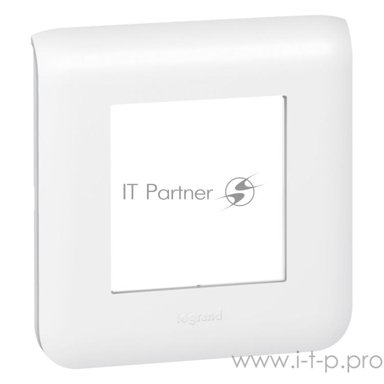 Электроустановочные изделия Legrand Legrand 078802 РАМКА - ПРОГРАММА MOSAIC - 2 МОДУЛЯ - БЕЛАЯ