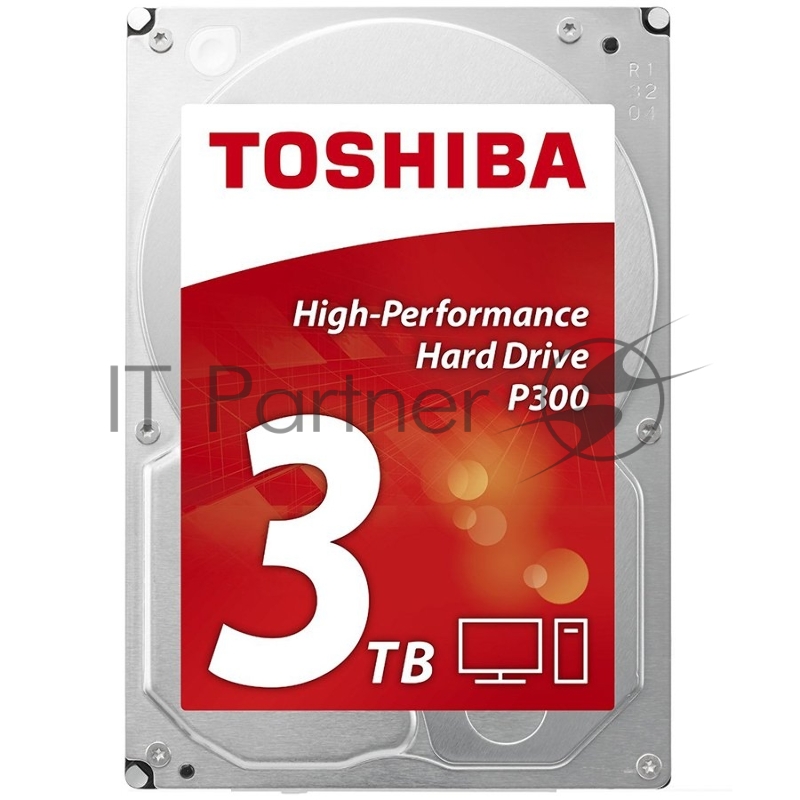 Жесткий диск 3TB Toshiba (HDWD130UZSVA) {SATA 6.0Gb/s, 7200 rpm, 64Mb buffer, 3.5