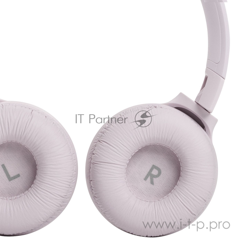 Наушники JBL беспроводные T510BT, 32 Ом, розовые