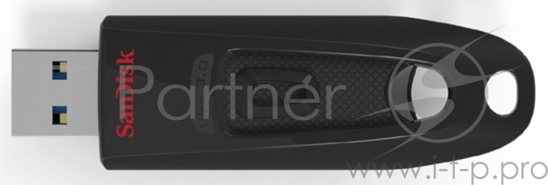Накопитель USB flash 16ГБ SanDisk Ultra, черный (USB3.0)
