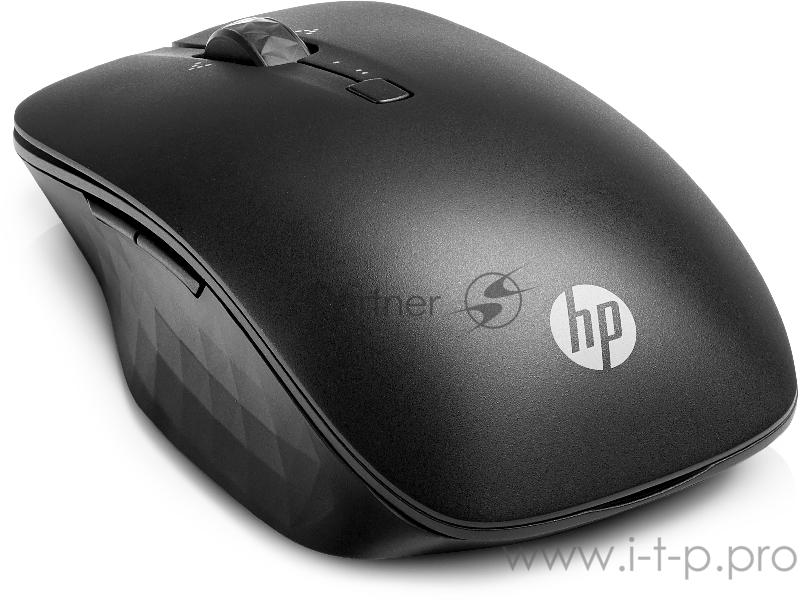Мышь HP Travel черный оптическая (1600dpi) беспроводная BT