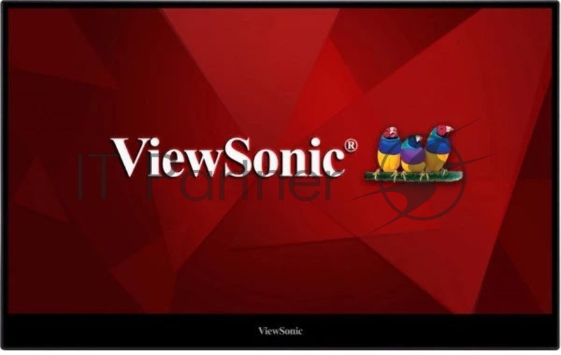Монитор ViewSonic 16 TD1655 черный IPS LED 16:9 HDMI M/M глянцевая 250cd 178гр/178гр 1920x1080 DisplayPort FHD USB Touch 1кг