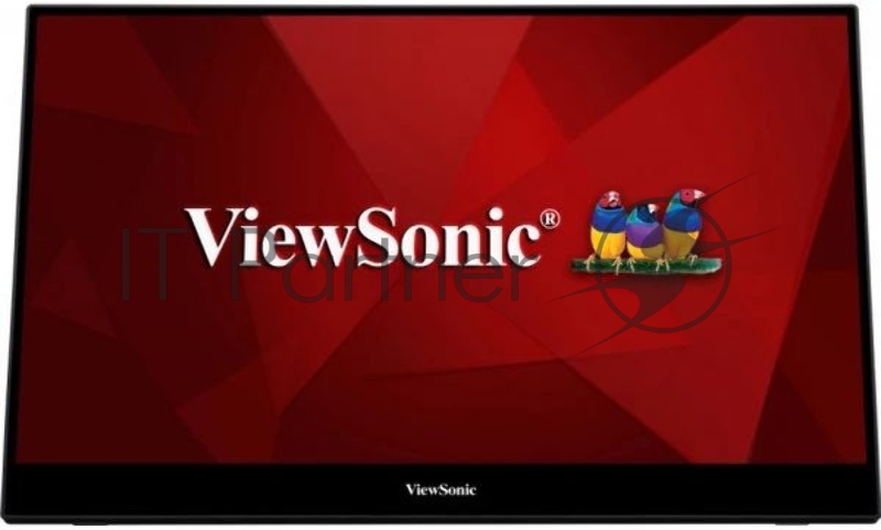 Монитор ViewSonic 16 TD1655 черный IPS LED 16:9 HDMI M/M глянцевая 250cd 178гр/178гр 1920x1080 DisplayPort FHD USB Touch 1кг