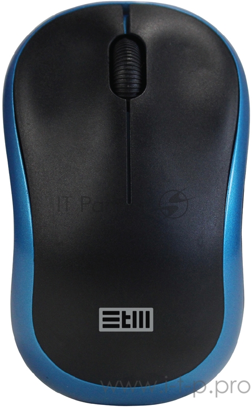 Мышь беспроводная USB STM 111СBW черно/синий STM USB WIRELESS MOUSE STM 111СBW black/blue