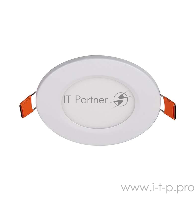 Светильник светодиодный ультратонкий встраив. PPL-R 3Вт 6500К IP40 WH d80мм круглый JazzWay 5008441A