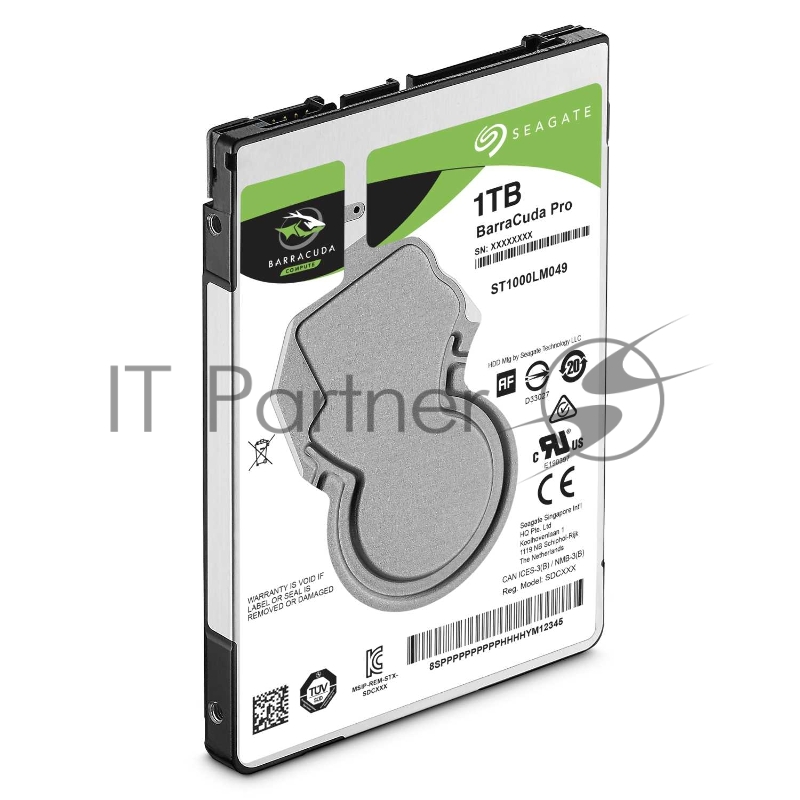 Жесткий диск 1TB Seagate Barracuda Pro (ST1000LM049) {SATA 6.0Gb/s, 7200 rpm, 128mb buffer, 7мм}