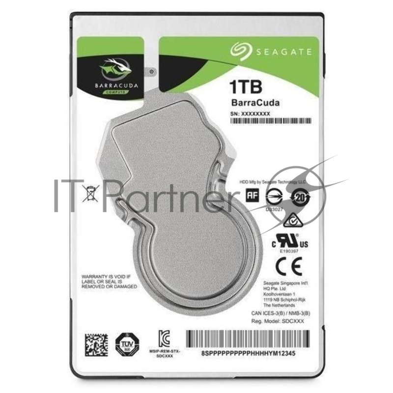 Жесткий диск 1TB Seagate Barracuda Pro (ST1000LM049) {SATA 6.0Gb/s, 7200 rpm, 128mb buffer, 7мм}