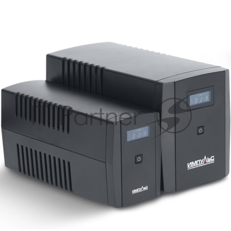 Импульс ИБП Юниор Смарт 2200 {2200/1320 ВА/Вт, LCD, USB, RJ11/RJ45, SCHUKOx4},черный {JS22223}