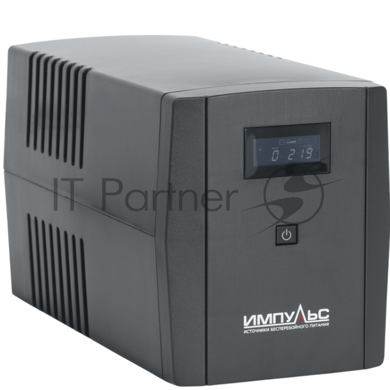 Импульс ИБП Юниор Смарт 2200 {2200/1320 ВА/Вт, LCD, USB, RJ11/RJ45, SCHUKOx4},черный {JS22223}