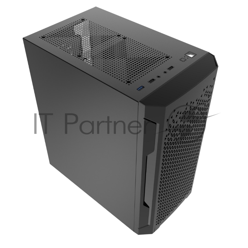 Корпус Powercase Mistral Micro Z2B SI, Non Window, Mesh, 2x 120mm fan, чёрный, mATX (CMIMZB-F2SI)