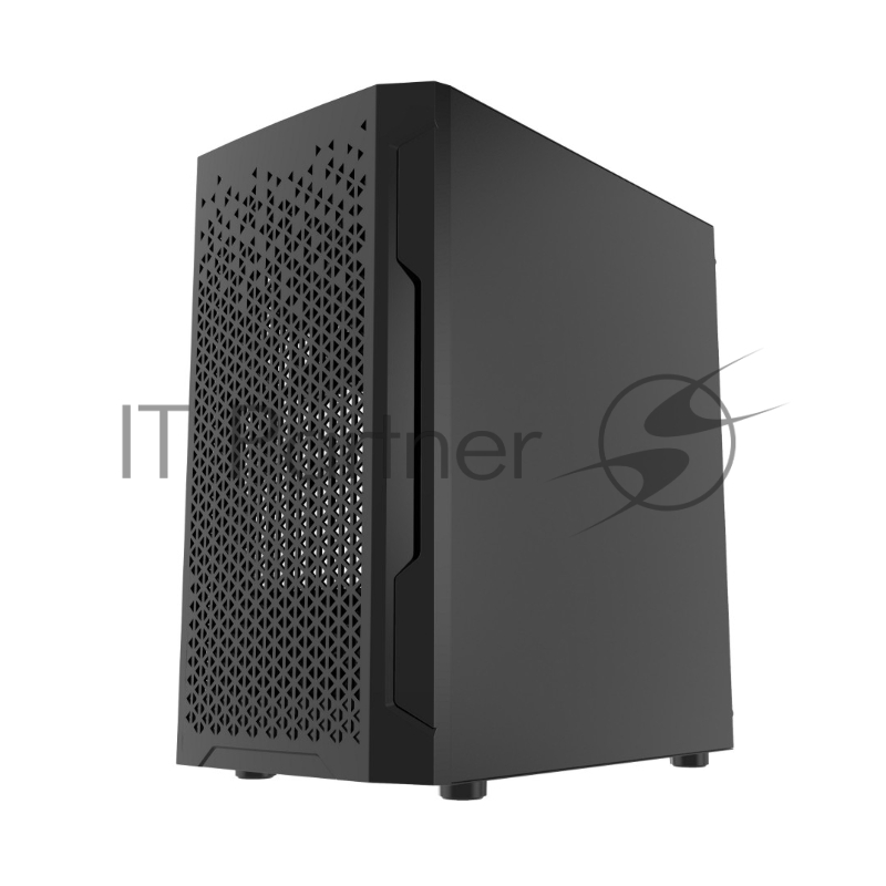 Корпус Powercase Mistral Micro Z2B SI, Non Window, Mesh, 2x 120mm fan, чёрный, mATX (CMIMZB-F2SI)