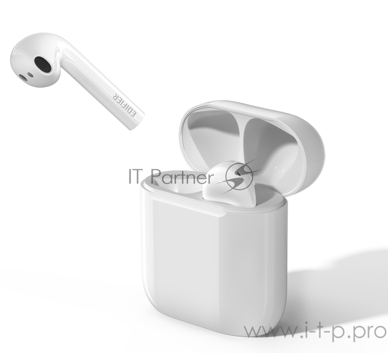 Гарнитура вкладыши Edifier TWS600 белый беспроводные bluetooth в ушной раковине (EDICALL TWS600)