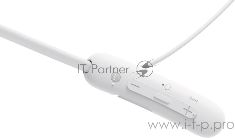 Гарнитура вкладыши Sony WI-SP510 белый беспроводные bluetooth нашейный держатель (WISP510W.E)