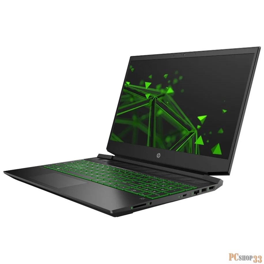 Ноутбук 15.6 FHD HP Pavilion Gaming 15-ec1072ur black (AMD Ryzen 5 4600H/8Gb/1Tb/128Gb SSD/1650 4Gb/DOS) (22N85EA)