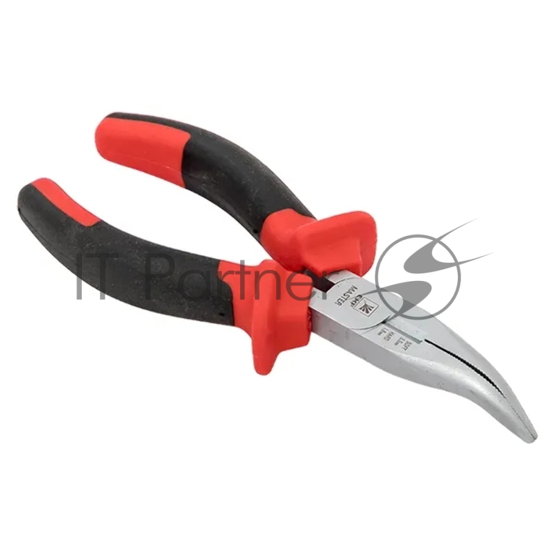 Длинногубцы изогнутые 160мм Master Basic EKF dgi-160-mas