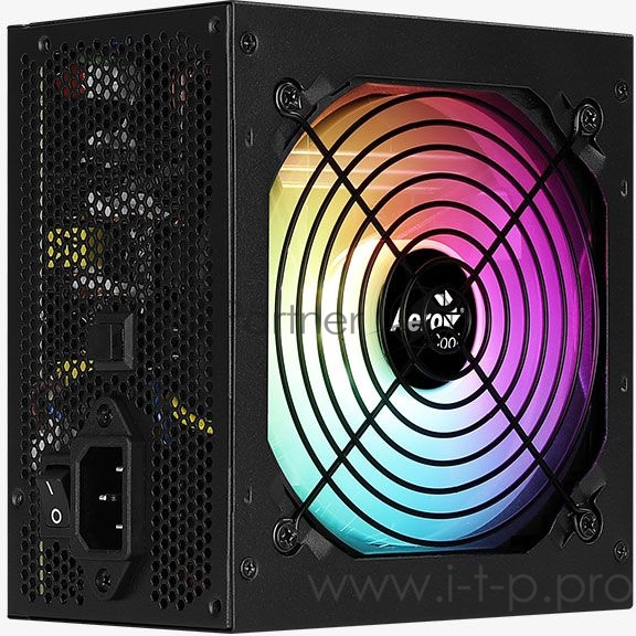 Блок питания Aerocool KCAS PLUS GOLD 850W <850W, ATX v2.4, APFC, Fan ARGB 12cm, 80+ Gold, Retail>