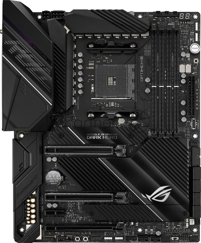 Материнская плата ASUS ROG CROSSHAIR VIII DARK HERO, Socket AM4, X570, 4*DDR4, SLI+CrossFireX, SATA3 + RAID, Audio, Gb LAN, USB 3.2*8, USB 2.0*4, ATX 90MB1760-M0EAY0