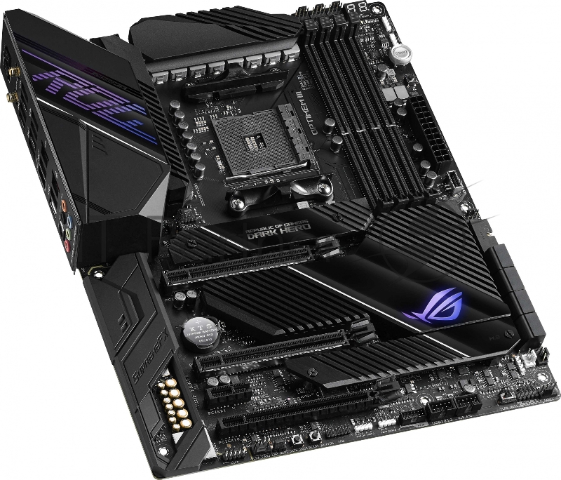 Материнская плата ASUS ROG CROSSHAIR VIII DARK HERO, Socket AM4, X570, 4*DDR4, SLI+CrossFireX, SATA3 + RAID, Audio, Gb LAN, USB 3.2*8, USB 2.0*4, ATX 90MB1760-M0EAY0