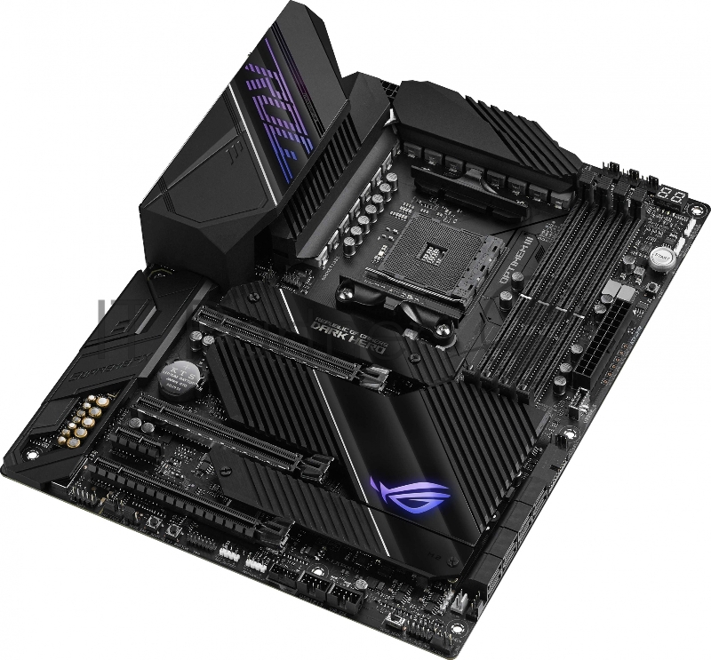 Материнская плата ASUS ROG CROSSHAIR VIII DARK HERO, Socket AM4, X570, 4*DDR4, SLI+CrossFireX, SATA3 + RAID, Audio, Gb LAN, USB 3.2*8, USB 2.0*4, ATX 90MB1760-M0EAY0