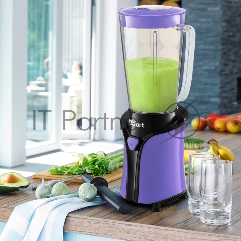 Блендер стационарный Kitfort KT-3034-1 350Вт фиолетовый