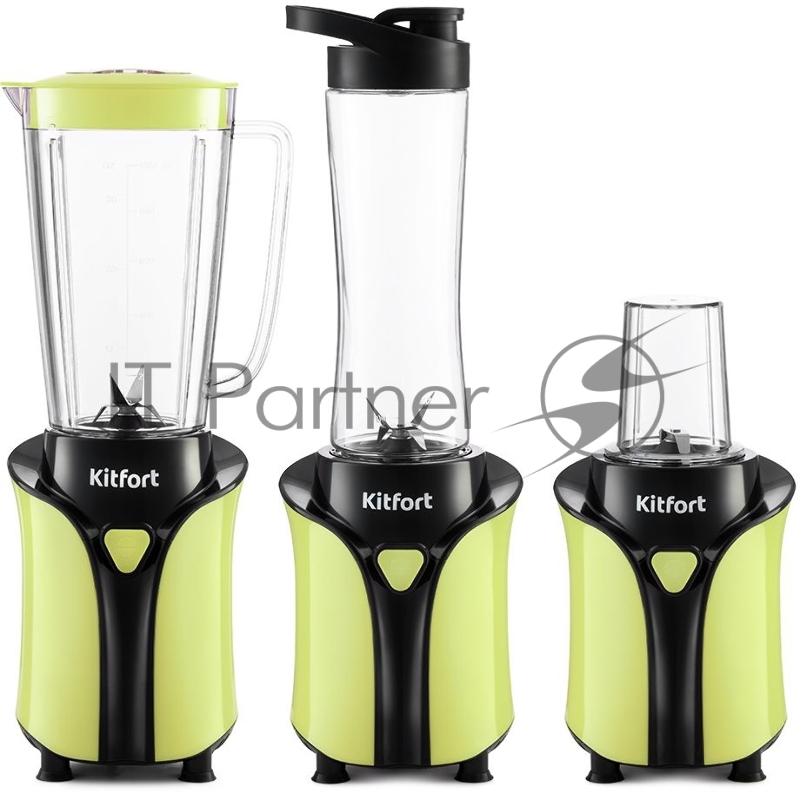 Блендер стационарный Kitfort KT-3034-2 350Вт салатовый
