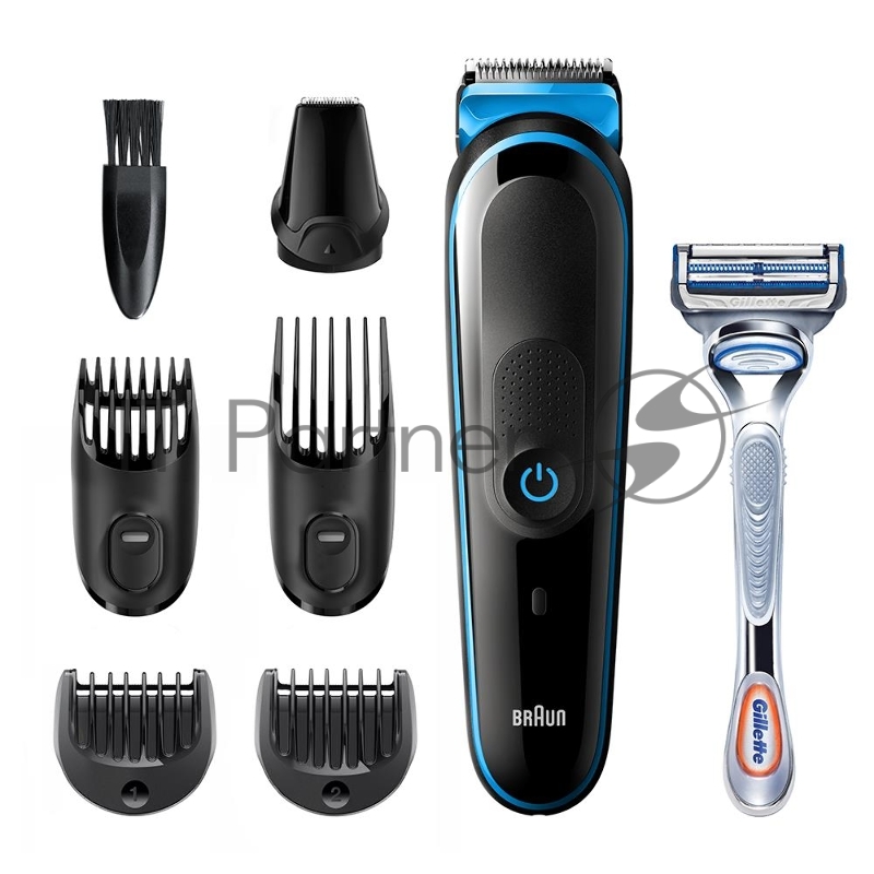 Триммер электрический Braun MGK3242 + Бритва Gillette + 1 кас (3/456)
