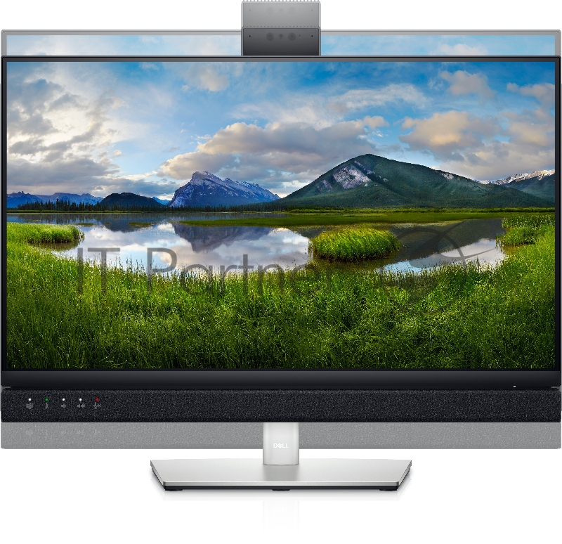 Монитор DELL C2422HE DELL C2422HE 23.8, IPS, 1920x1080, 5ms, 250cd/m2, 1000:1, Height adjustable, Swivel, Pivot, DP, HDMI, USB-C w PD 90W, 5xUSB 3.2, RJ-45, Spk 2x5W, WebCam 5MP, Mic, Black, 3 Y