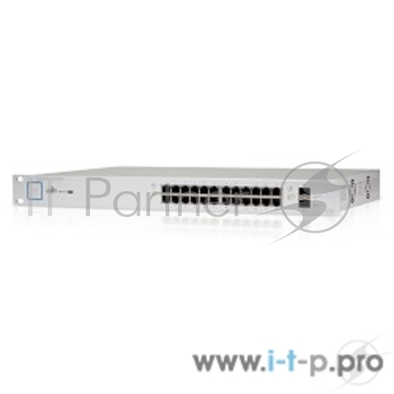 Сетевое оборудование UBIQUITI US-24-250W 24 портовый коммутатор с раздачей 24 В или 48 В на всех портах, 250Вт