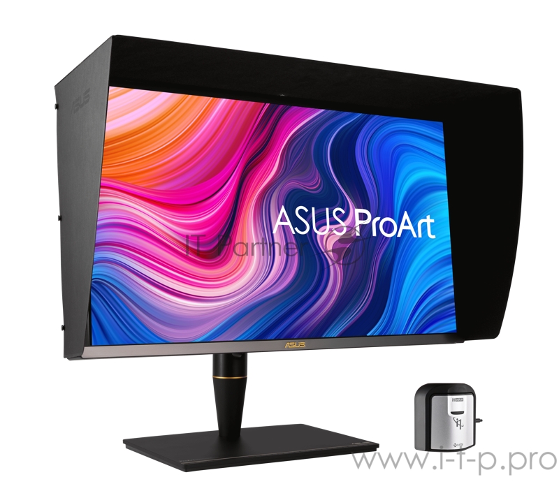 Монитор LCD 27 ASUS ProArt PA27UCX-K, профессиональный монитор с подсветкой на мини-светодиодах, 27”, 4K, IPS, 1000 кд/м2, оптимизация контрастности при смещении (технология OCO), HDR10, Dolby Vision, HLG, локальное затемнение по 576 зонам, ΔE < 1,